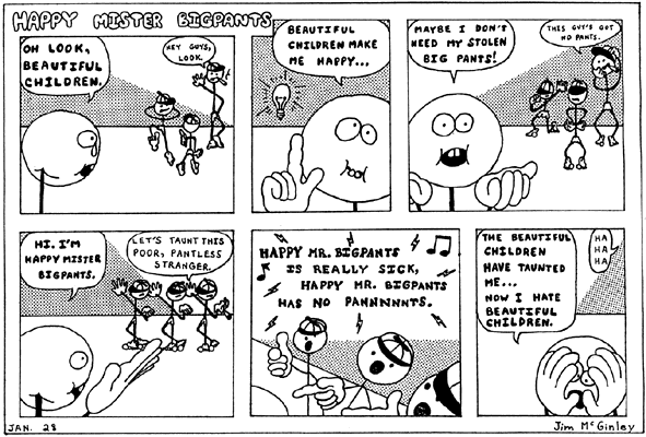 Bigpants vs. the beautiful children.