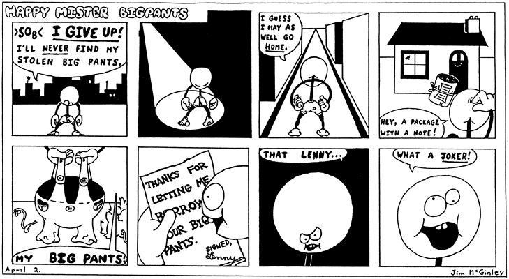 Bigpants doesn't know the meaning of the word quit.